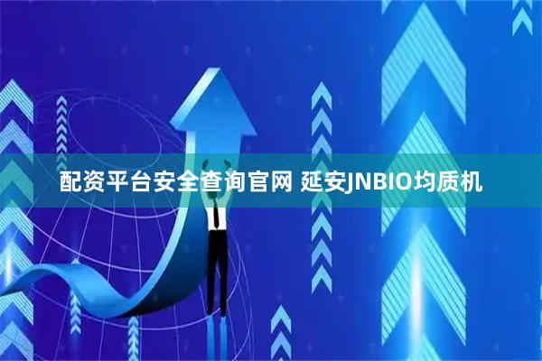配资平台安全查询官网 延安JNBIO均质机